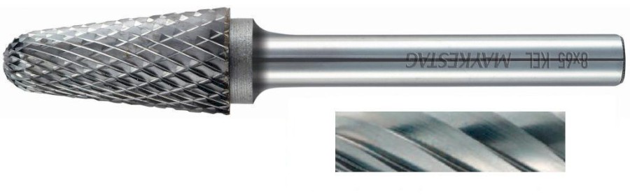 12x70mm KEL, typ ostří   1, SK technická fréza, průměr upínací stopky 6 mm